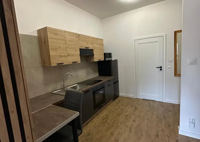 Lägenhet Mieszkanie Kompletnie Wyposazony Wifi Parking Niedaleko Centrum *